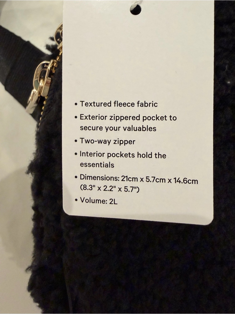 lululemon athletica Black Sherpa Everywhere Belt Bag - Picture 6 of 8